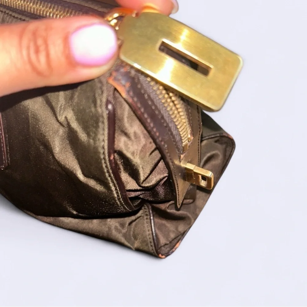 Prada Vintage Brown Women's Shoulder Handbag - Picture 6 of 16